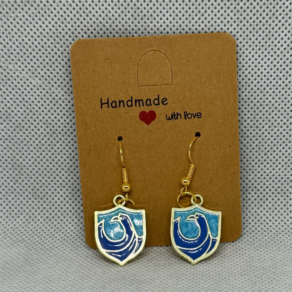 Handmade Ravenclaw Earrings